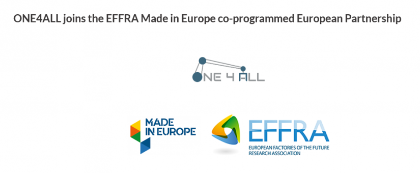ONE4ALL joins the EFFRA Made in Europe co-programmed European Partnership